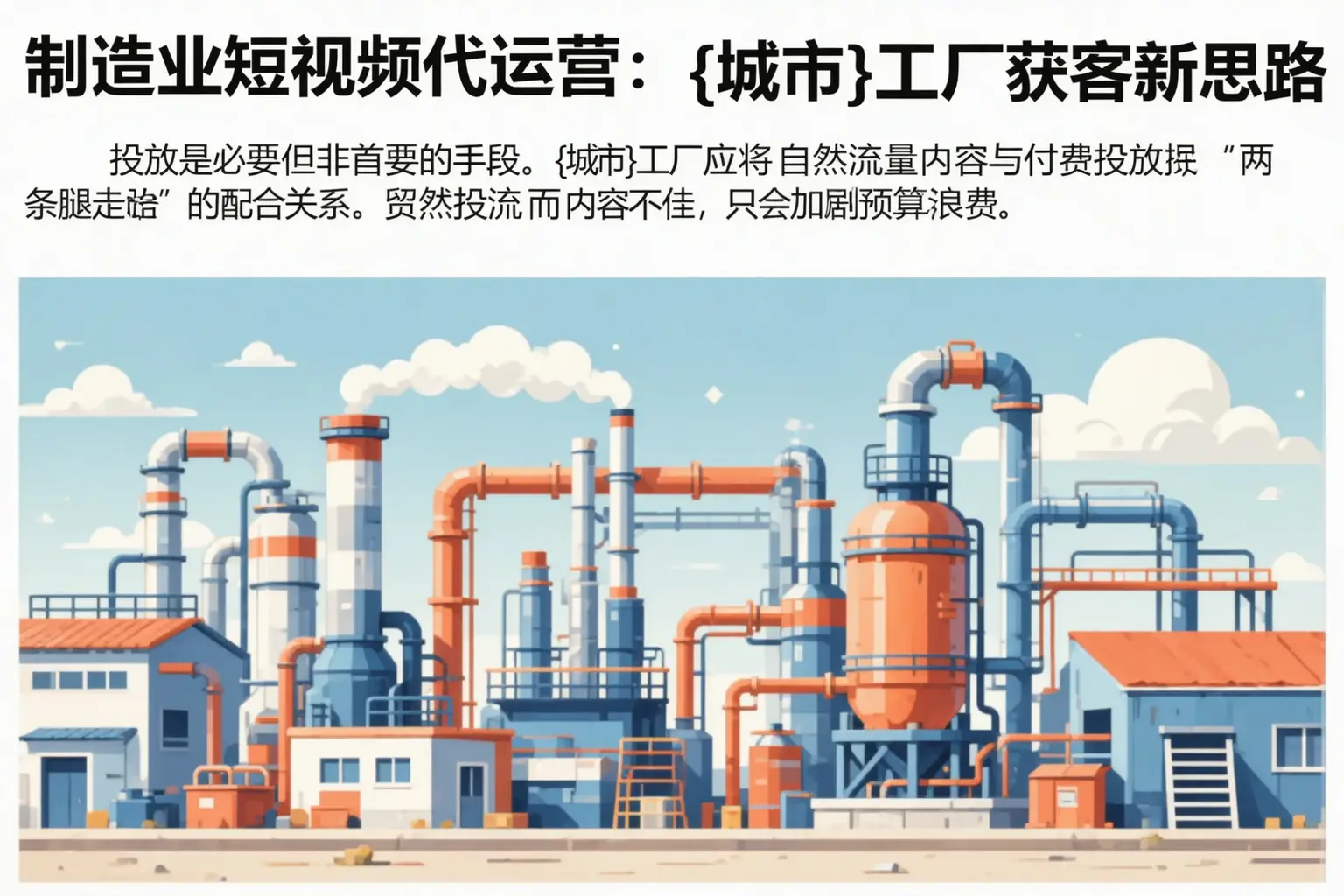 制造业短视频代运营：剑川工厂获客新思路
